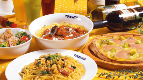スパゲッティレストラン TREnTA 大曲本店 ▷充実のセットメニューがパーティや女子会に人気 限定の「旬の牡蠣スパゲッティ」にも注目！
