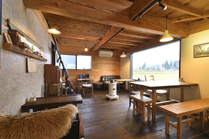 冬のカフェvol 8 Cafe Lopo 田舎風景を眺めてスローなひとときを Webあきたタウン情報