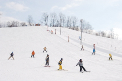 〈美郷町〉後三年スキー場▷子どもと気軽に楽しめるスキー場