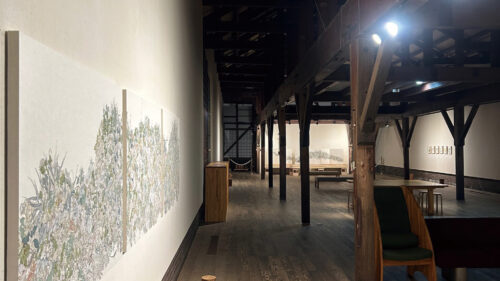 〈潟上市〉SAI-JIKI 大関智子展▷日本画家・大関智子氏の個展へ