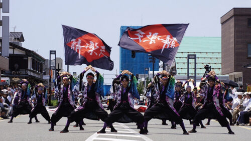 〈秋田市〉第26回 ヤートセ秋田祭▷力強い踊りで元気を届ける