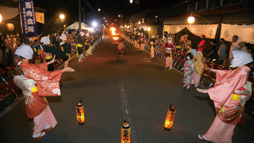 〈鹿角市〉毛馬内の盆踊（毛馬内北の盆2023）▷登録後初&3年ぶりの3日間開催