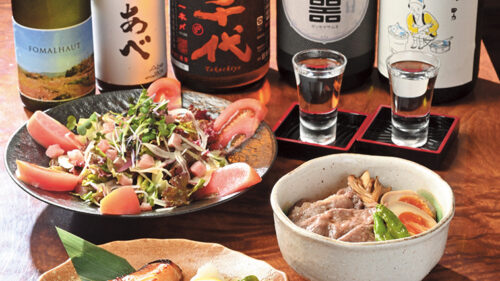 酒場 わんえいす▷旬の魚や野菜の和食を日本酒と