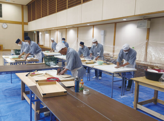 新そばまつり▷職人が実演する打ちたて・茹でたての蕎麦