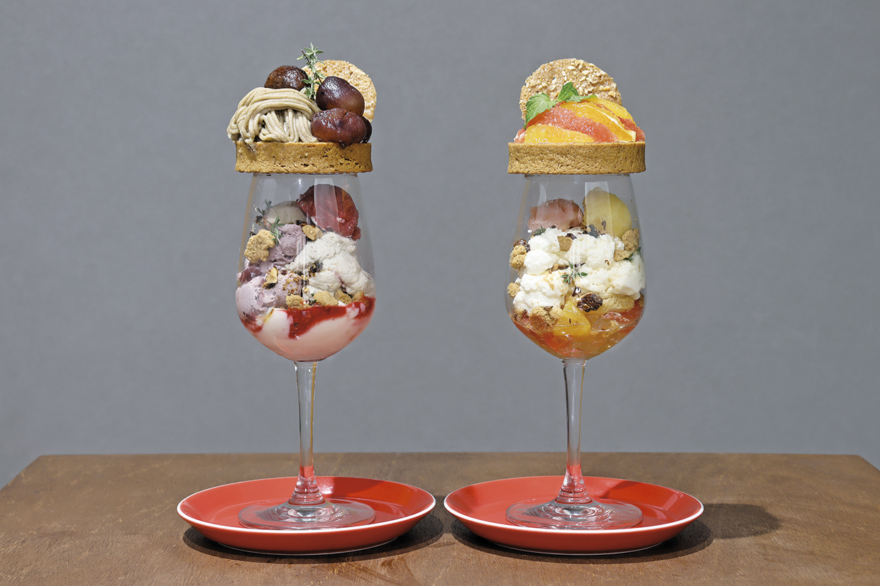 Sweets Parlor Shibahama しばはま▷秋冬限定で芸術的なパフェを提供