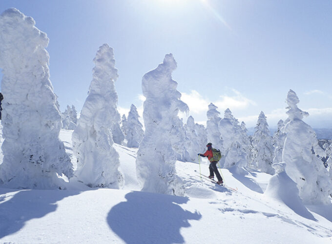 ゴンドラで行く、日本三大樹氷観賞地 森吉山▷自然が生んだ神秘の樹氷を観賞しよう