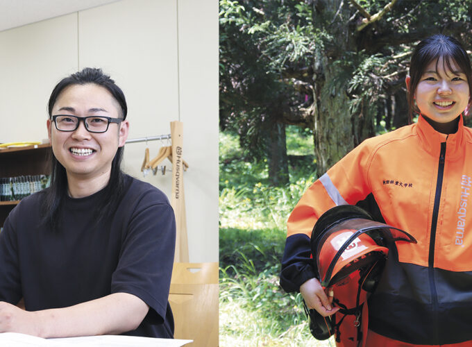 秋田林業大学校を知ろう！　現役研修生インタビュー vol.3 (2025)