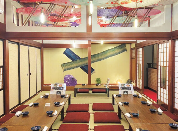 吾愛郷 ごあいきょう　矢島店▷上品で落ち着きのある店内