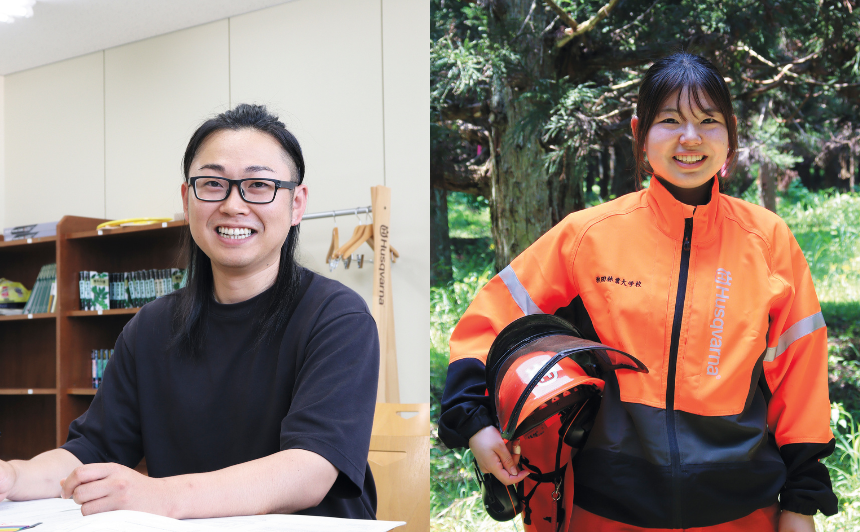 秋田林業大学校を知ろう！　現役研修生インタビュー