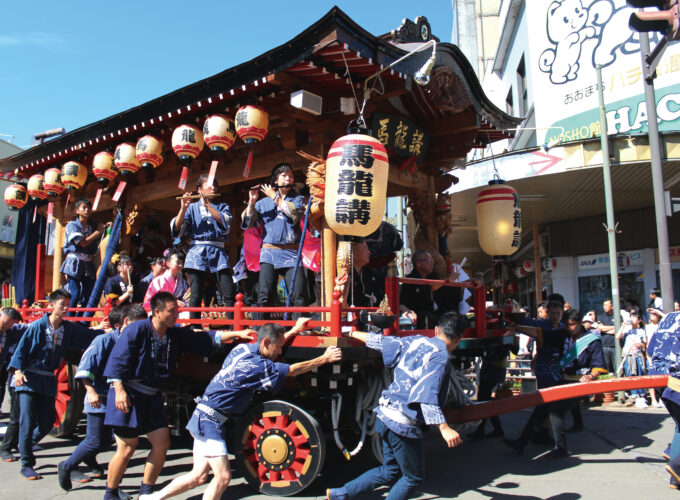 大館神明社例祭余興奉納行事▷神明社鎮座350年 特別な祝賀演奏も