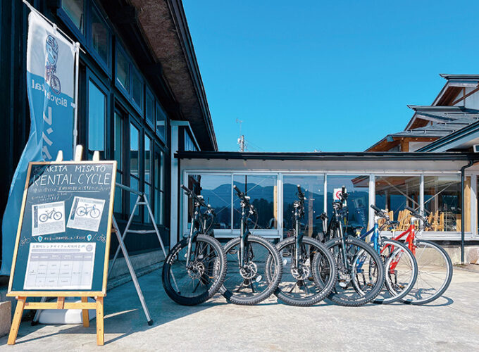レンタサイクル▷モンベル製の自転車で駆け抜けよう！