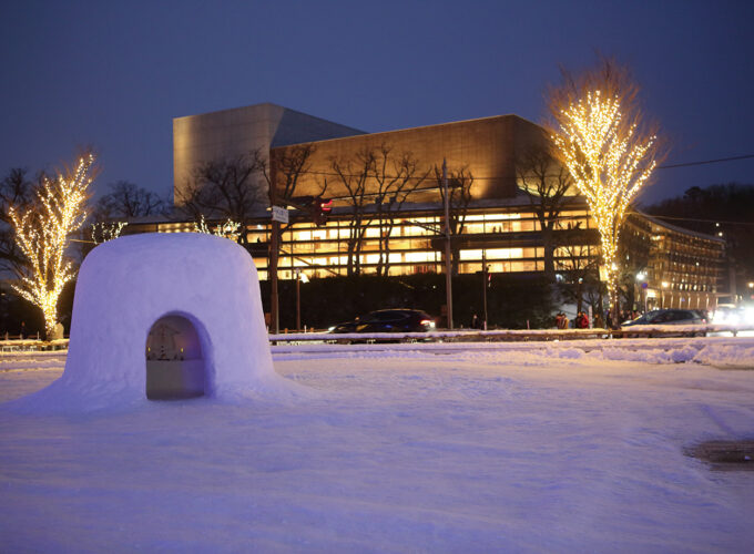 なかいちウインターパーク▷秋田市中心街を楽しく幻想的に彩る