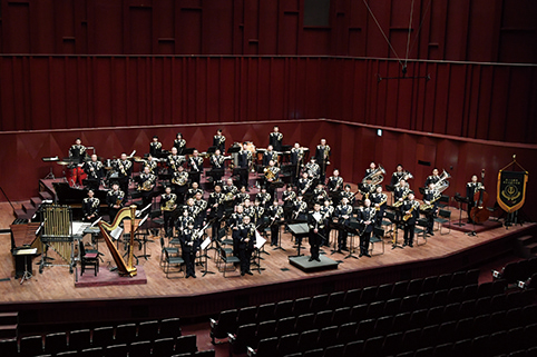 陸上自衛隊東北方面音楽隊コンサート2026in秋田▷陸上自衛隊音楽隊によるコンサートが開催　統率の取れた圧倒的なパフォーマンスを披露