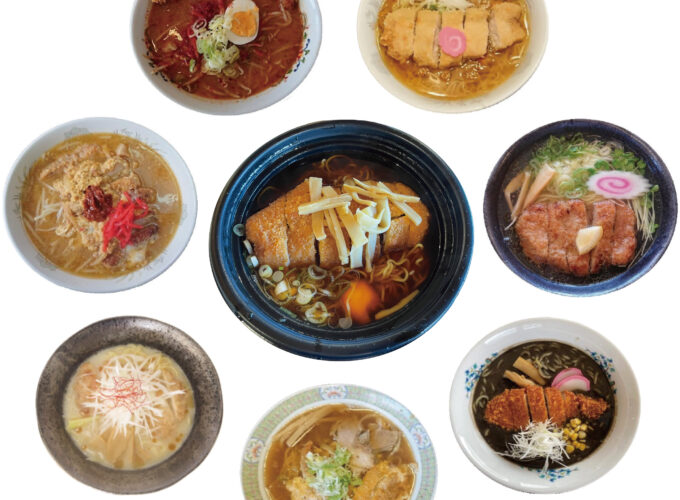 小坂町かつらーめん▷地場産豚肉を使った個性溢れる一杯を