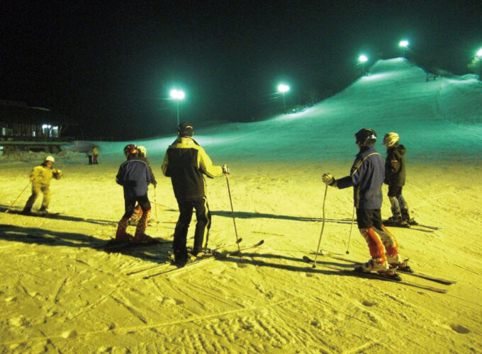 上ノ岱スキー場▷ナイター滑走もできる無料のスキー場
