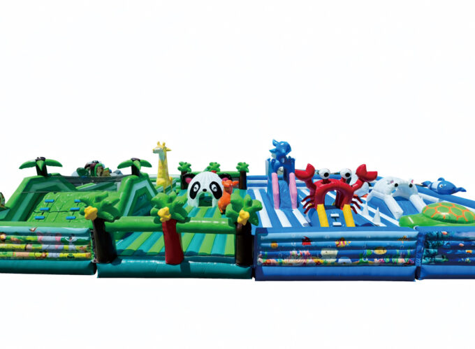 ふわふわパーク▷一日中遊べる大型のふわふわの遊具