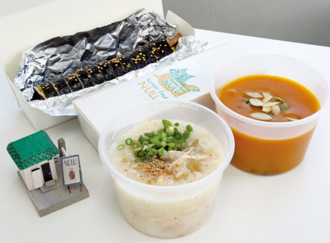 NULU Kimbap ヌル▷キンパ＆韓国粥をテイクアウトで楽しむ