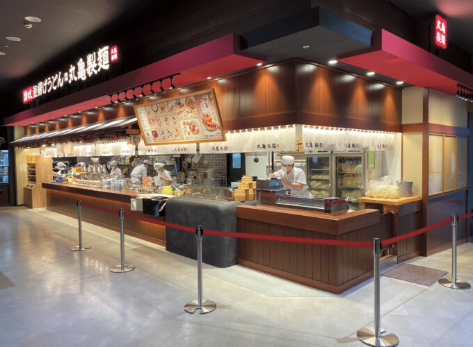 丸亀製麺 イオンモール秋田▷〈丸亀〉がイオンモールに登場
