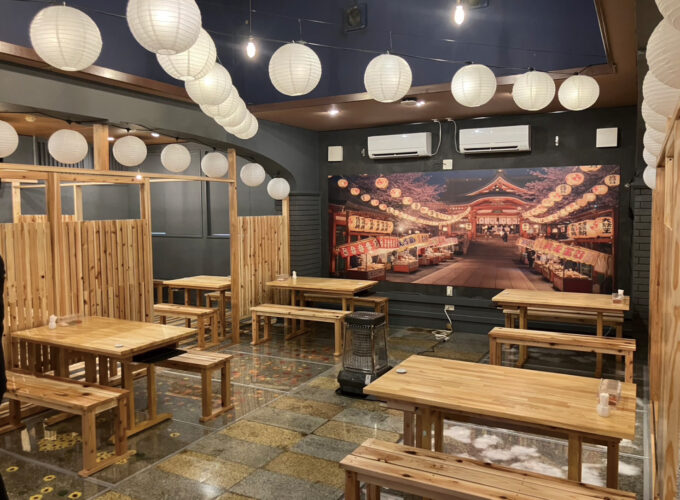 祭り居酒屋 5縁日 ごえんにち▷屋台のような空間の居酒屋