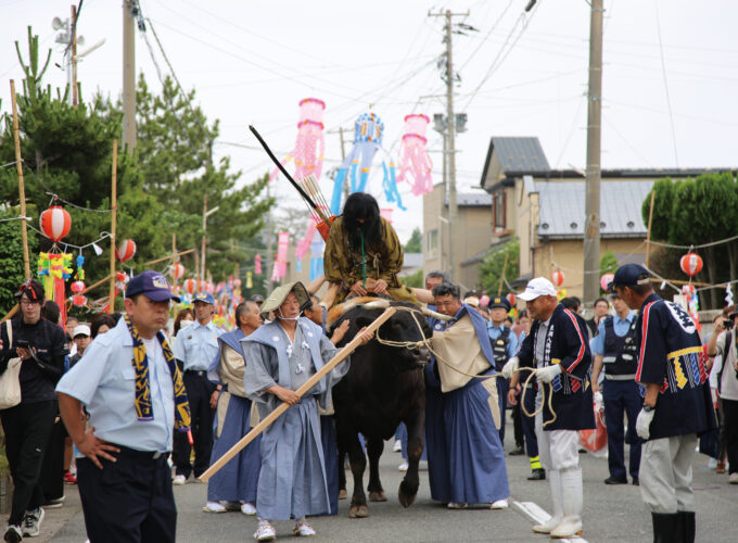 潟上市「東湖八坂神社例大祭」重要無形文化財指定の奇祭を体感