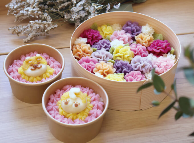 【由利本荘市】「ハレ時々お花」がオープン｜お花絞りで彩るネオ和菓子のお店