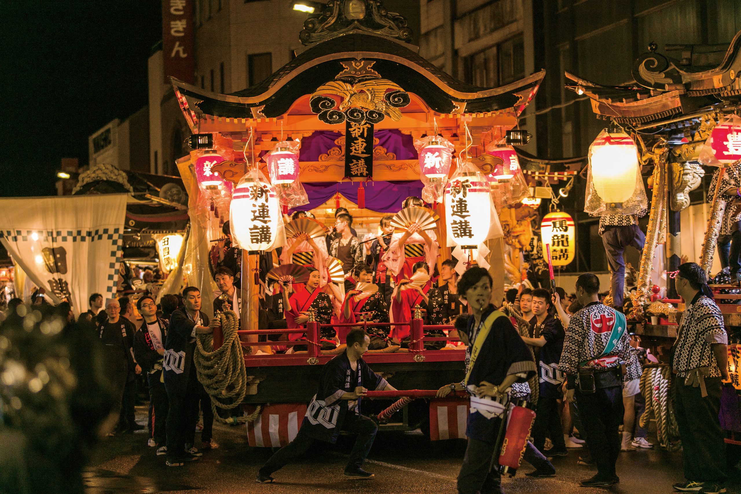 【大館市】大館神明社例祭余興奉納行事|五穀豊穣を祈願し曳山が練り歩く伝統行事 【大館市】大館神明社例祭余興奉納行事|五穀豊穣を祈願し曳山が練り歩く伝統行事